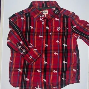 🛍 CUTE LITTLE BOYS LONG SLEEVE SHIRT SIZE 2